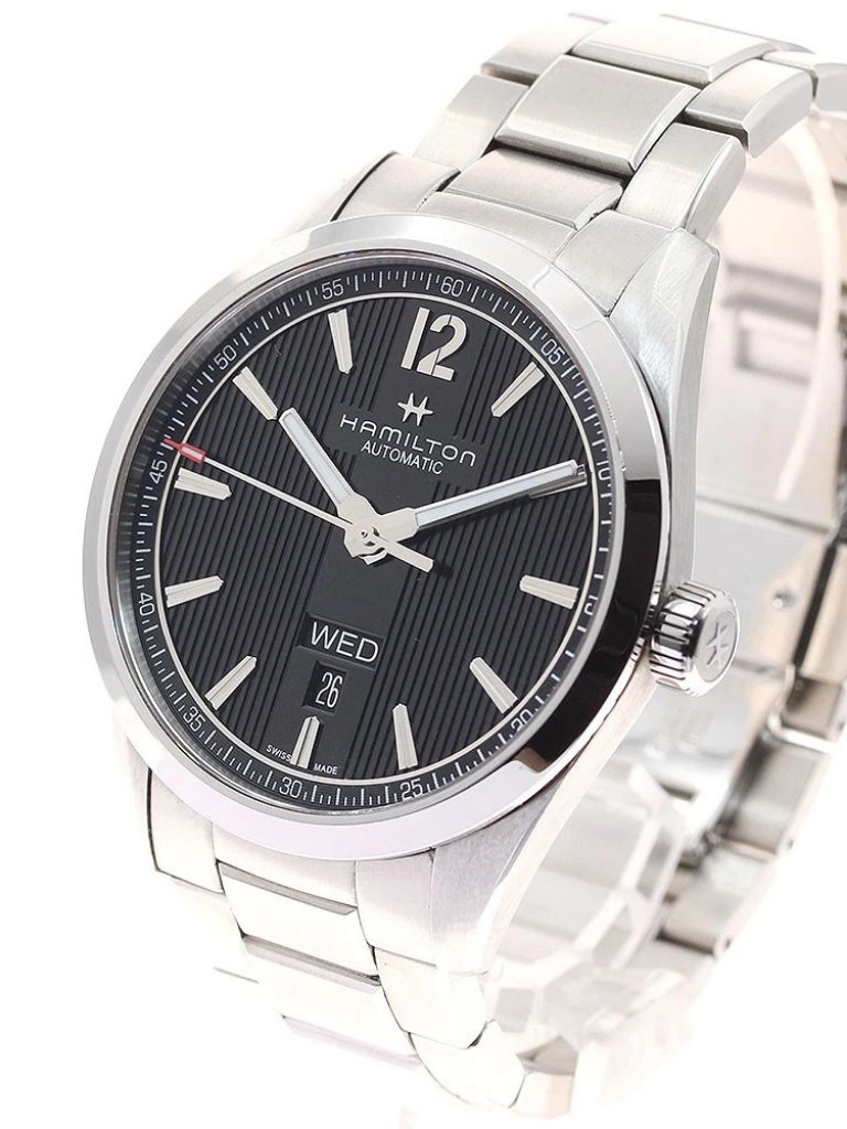 Hamilton Broadway H435150 Day Date Black Dial Automatic Mens Watch944994